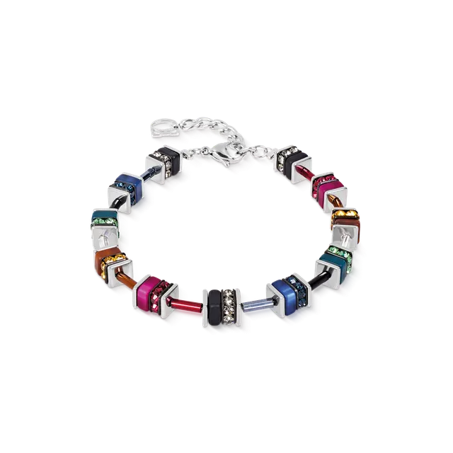 coeur-de-lion-geocube-armband-classic-polaris-strass-multicolor-winter image 1