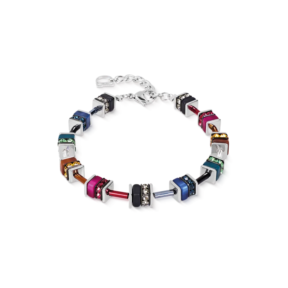 coeur-de-lion-geocube-armband-classic-polaris-strass-multicolor-winter image 1
