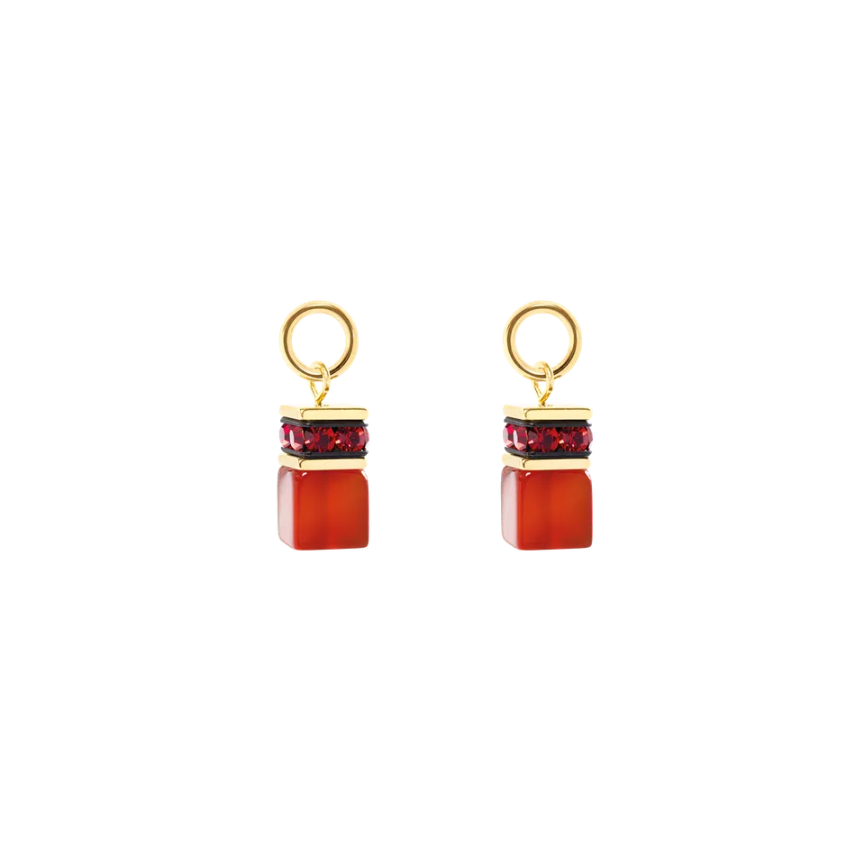 coeur-de-lion-ear-me-up-charm-geocube-gold-rot-1-8-cm image 1