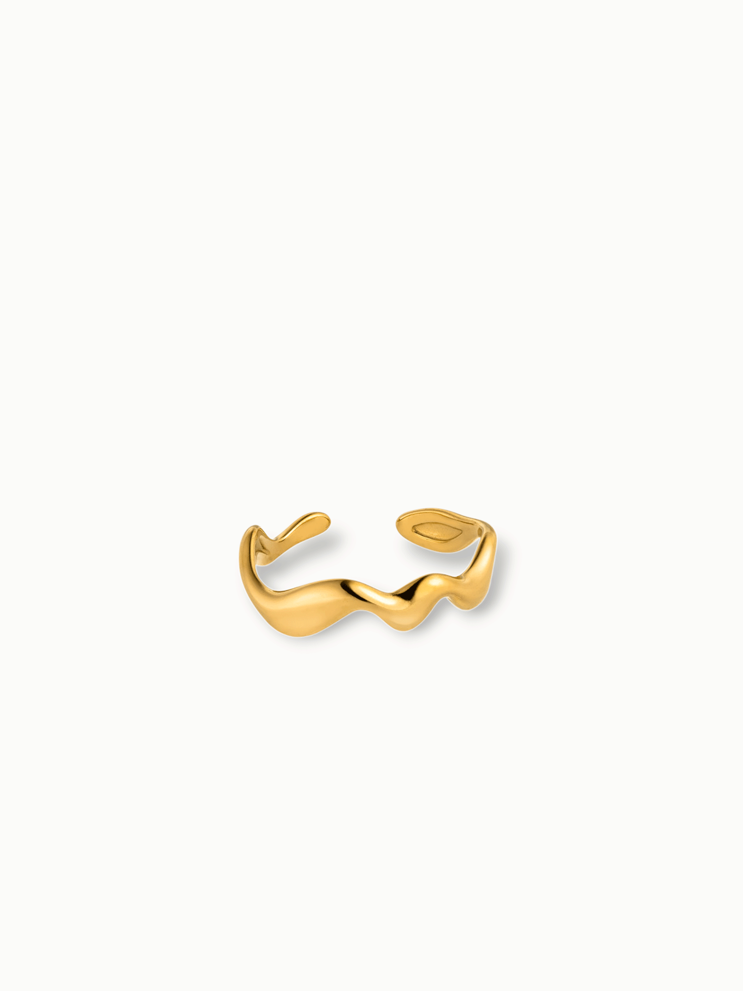 purelei-abstrakt-wave-adjustable-ring-verstellbarer-wellen-ring image 1