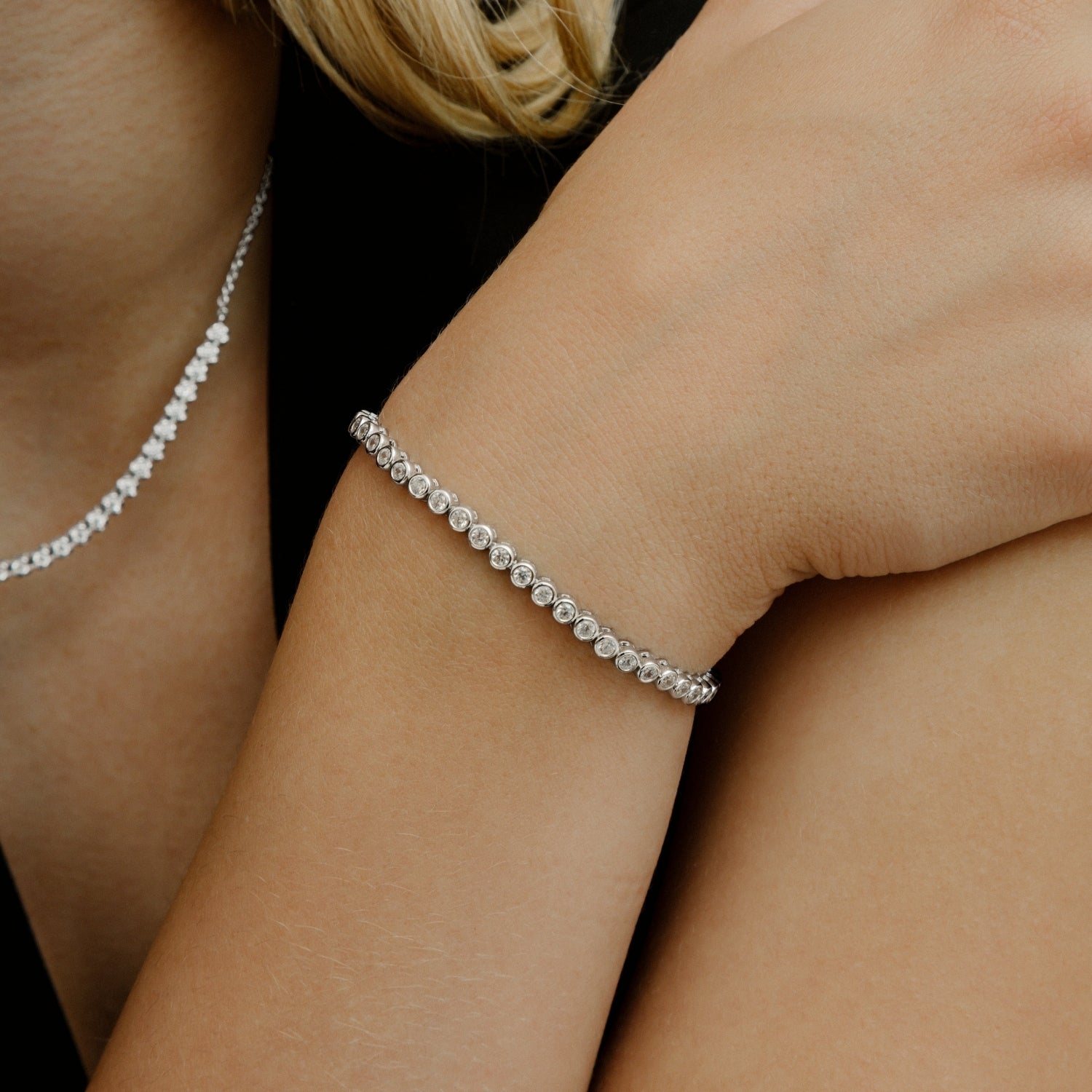 xenox-venice-tennisarmband-925-sterlingsilber-rhodiniert-mit-zirkonia-2 image 3