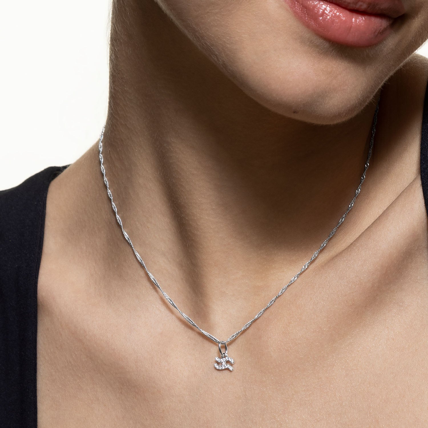 xenox-wassermann-charm-925-sterlingsilber-18k-vergoldung-mit-zirkonia image 4