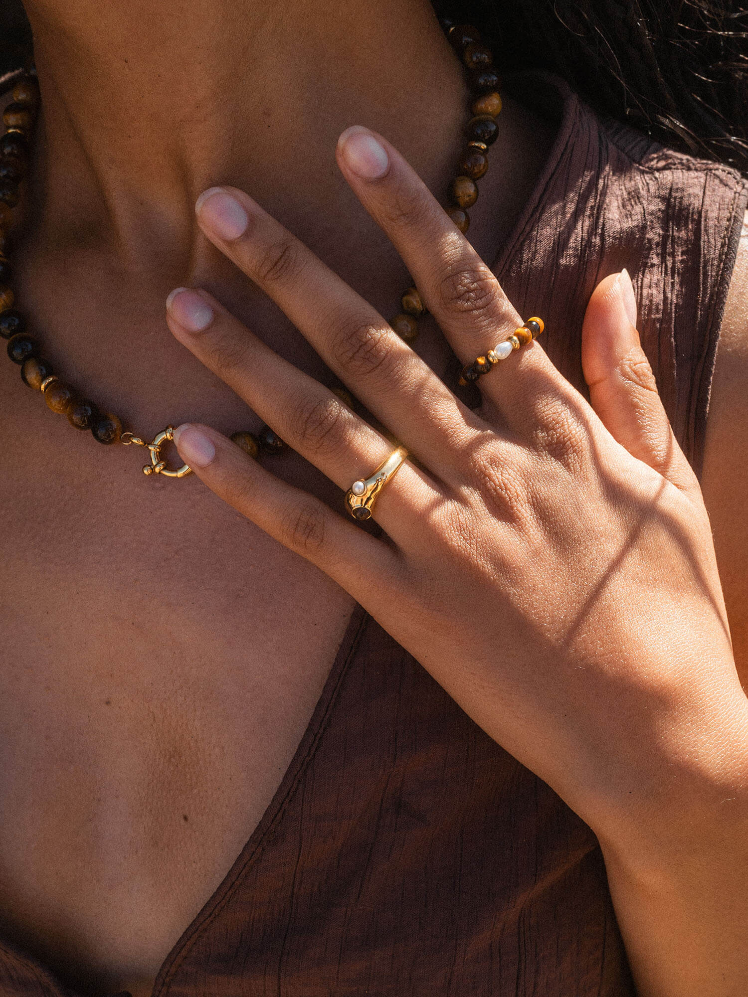 purelei-anxiety-tiger-s-eye-pearl-ring-elastisch-mit-perle image 3