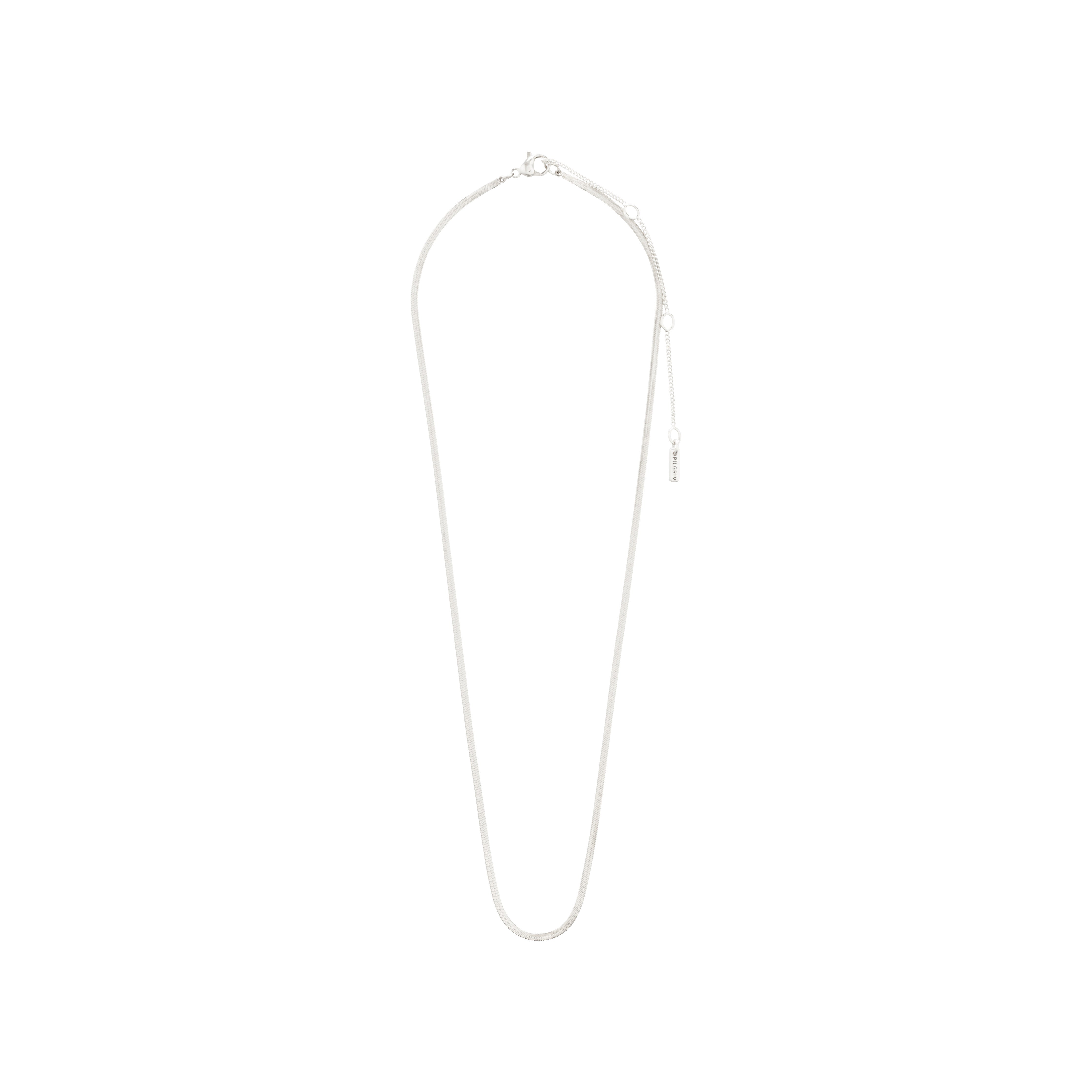 pilgrim-nikita-schlangenkette-versilbert-38-9-cm image 5