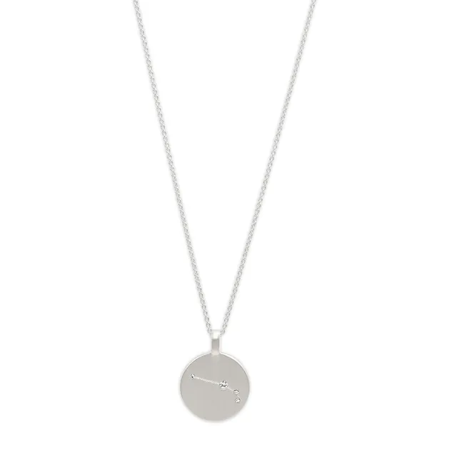 pilgrim-aries-sternzeichen-coin-kette-widder-versilbert image 1