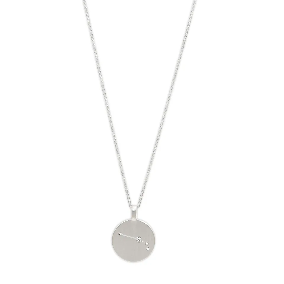 pilgrim-aries-sternzeichen-coin-kette-widder-versilbert image 1