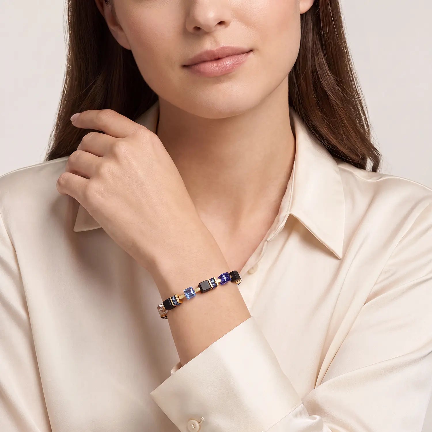 coeur-de-lion-armband-geocube-precious-classic-midnight-blue image 4