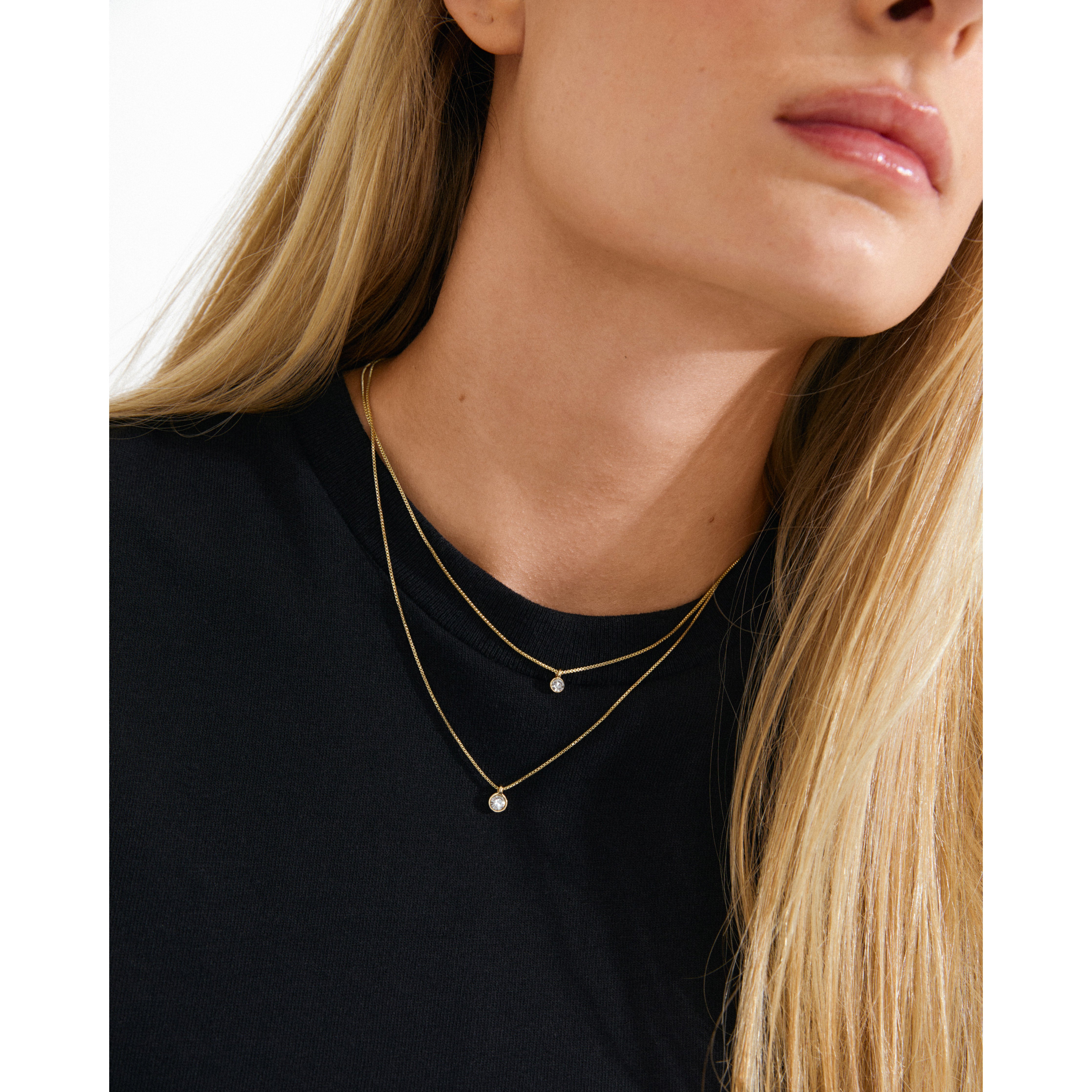 pilgrim-lucia-2-in-1-kristall-kette-vergoldet image 5