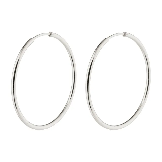 pilgrim-sanne-medium-creolen-versilbert-26-mm image 1