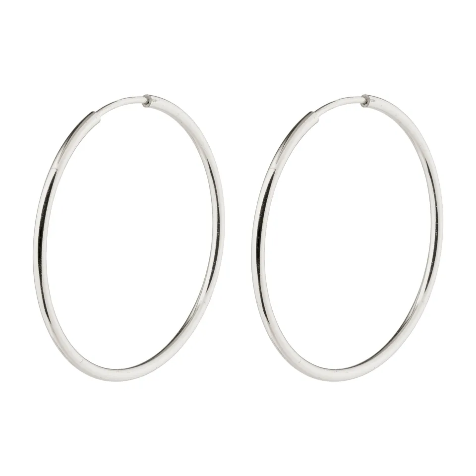 pilgrim-sanne-medium-creolen-versilbert-26-mm image 1