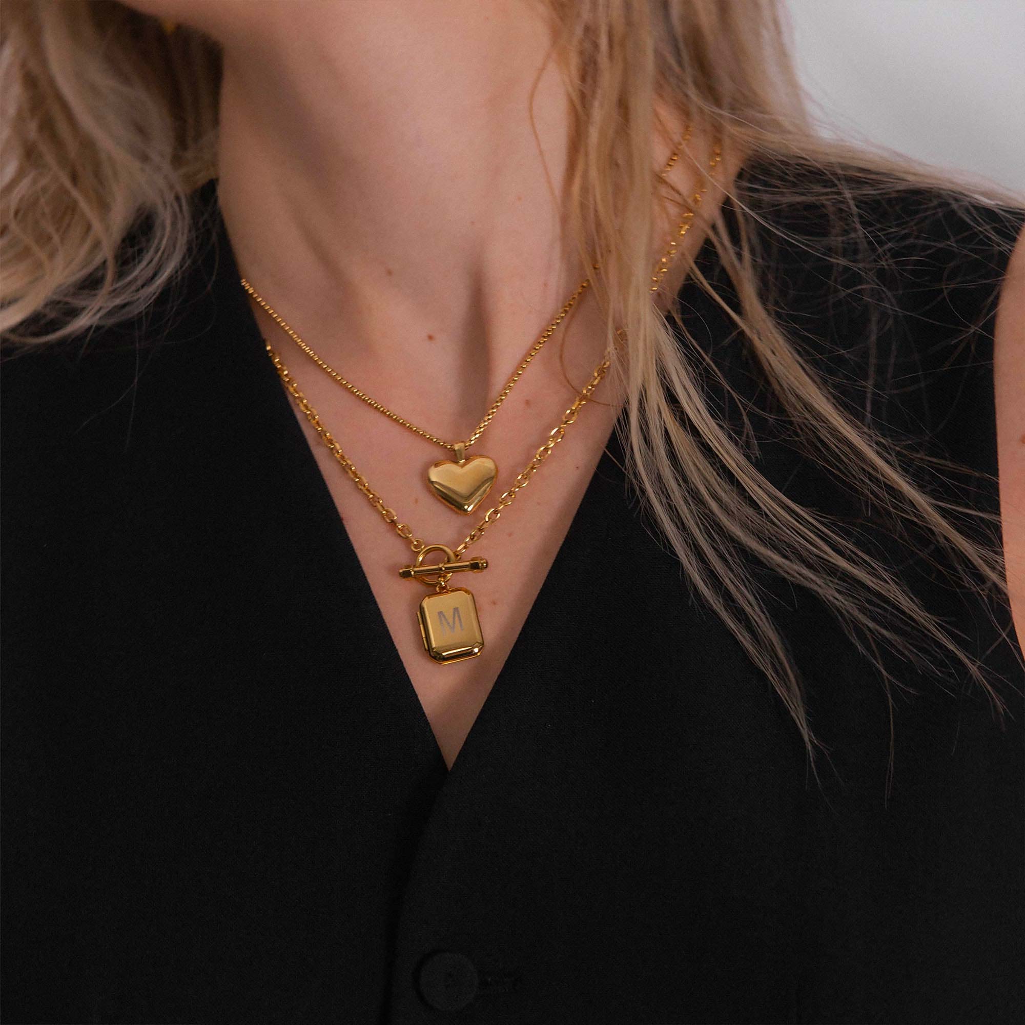 purelei-soulmate-medaillon-kette-gravierbar-mit-knebelverschluss image 5