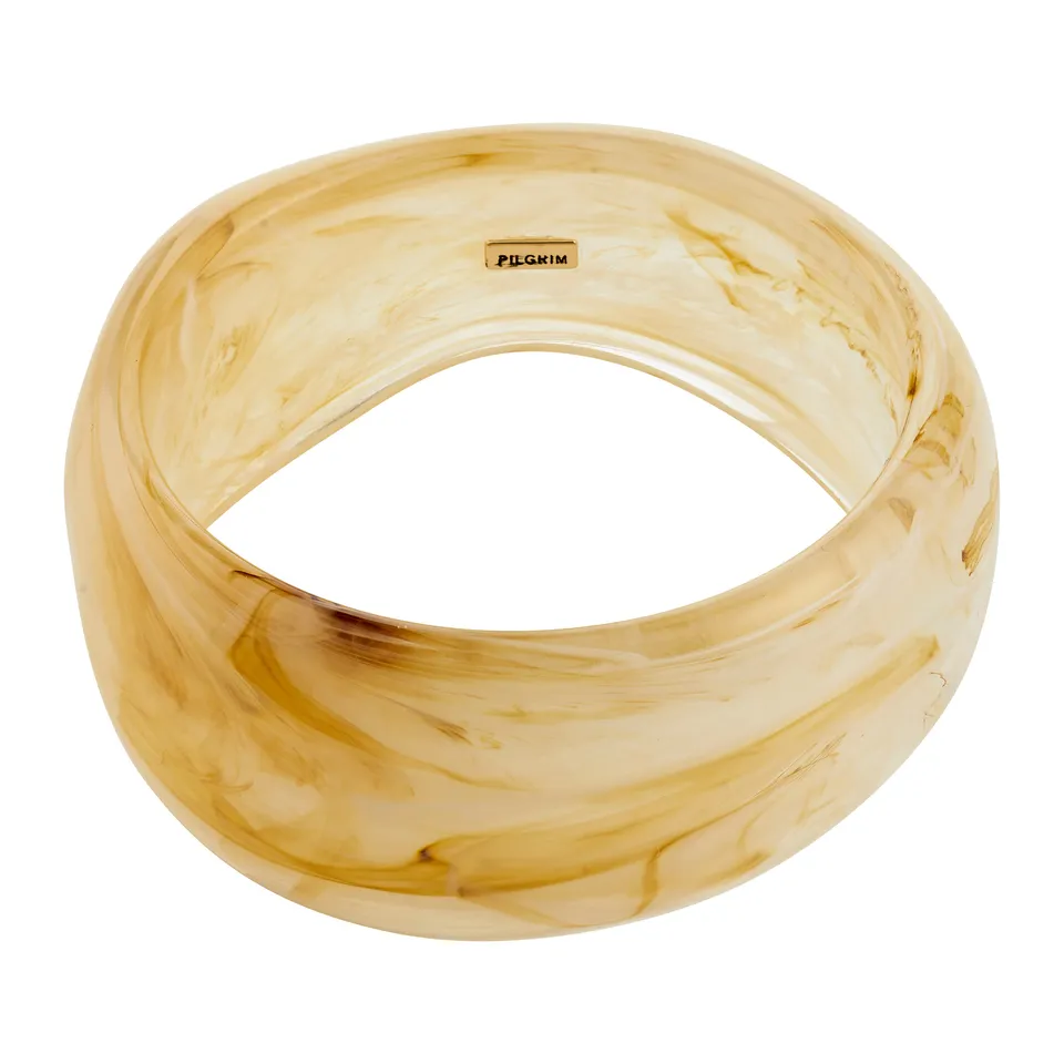 pilgrim-aase-maxi-armreif-cremewei-chunky-bangle image 1