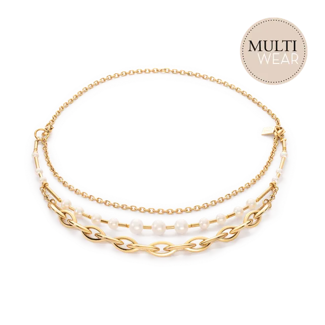 coeur-de-lion-halskette-s-wasserperlen-chunky-chain-navette-multiwear-wei-gold image 1