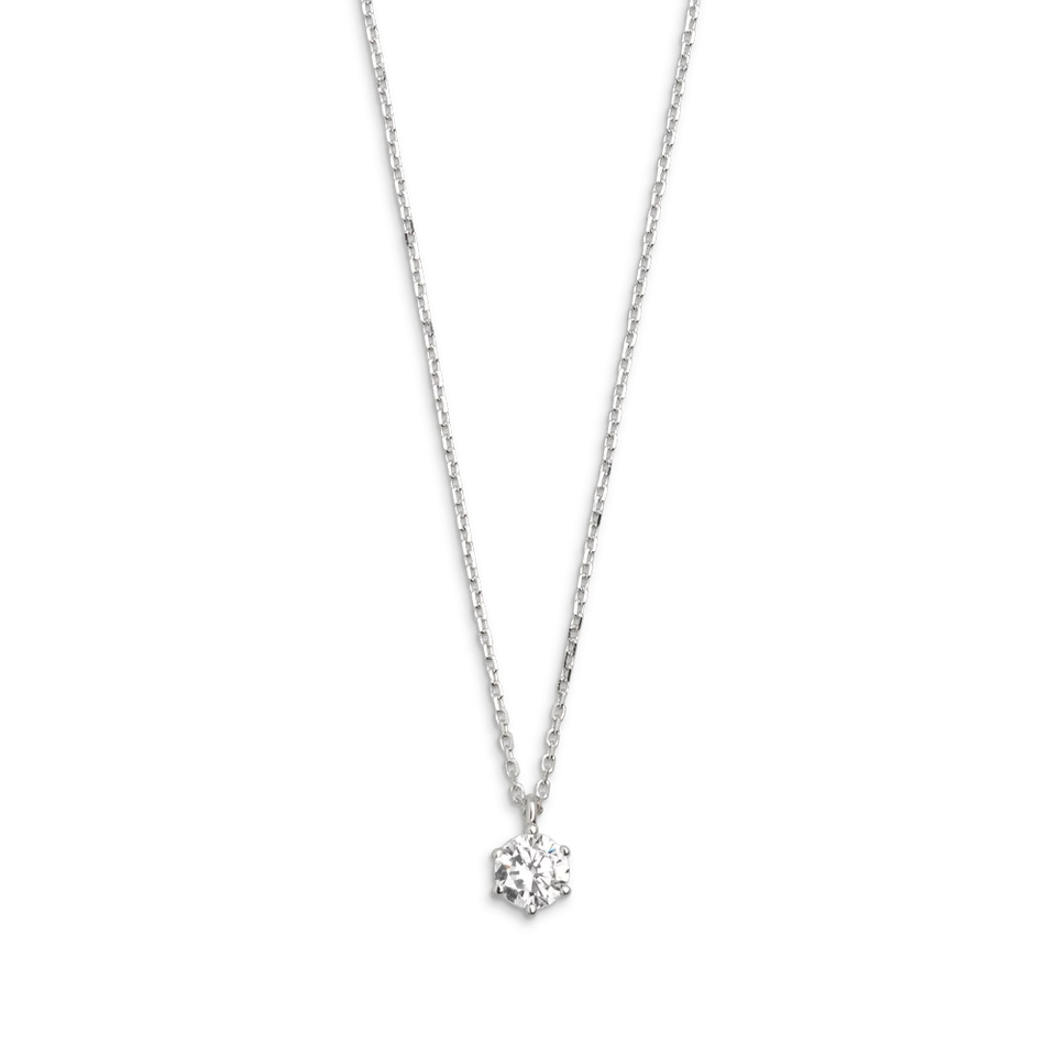 xenox-krappe-halskette-925-sterlingsilber-rhodiniert-mit-zirkonia-4 image 1
