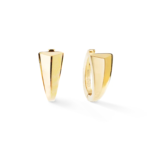 coeur-de-lion-ear-me-up-creole-tapered-gold-1-6-cm image 1