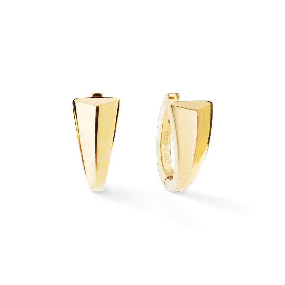 coeur-de-lion-ear-me-up-creole-tapered-gold-1-6-cm image 1