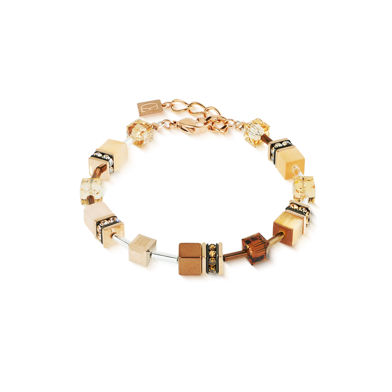 coeur-de-lion-geocube-iconic-armband-mocha-mousse image 1