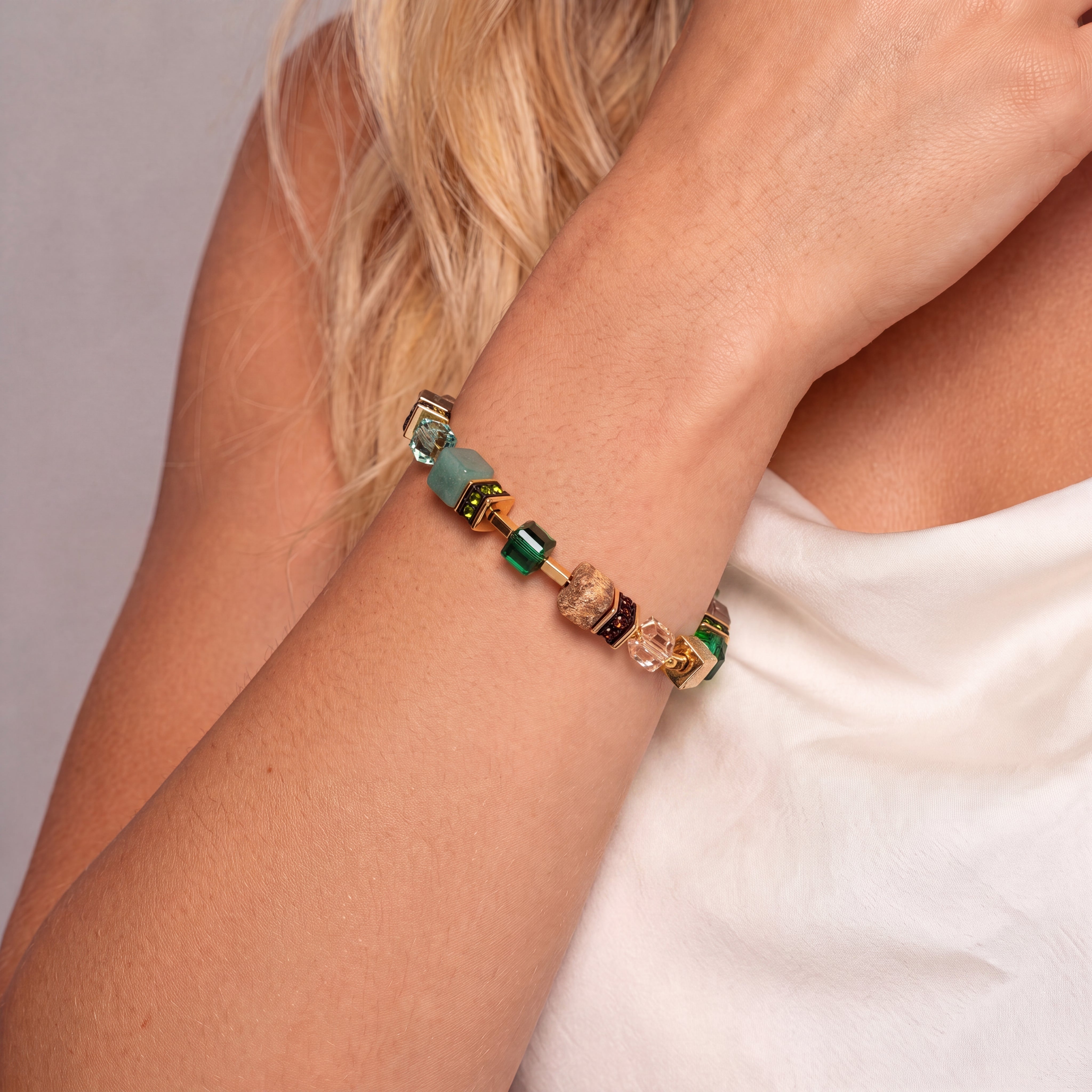 coeur-de-lion-geocube-precious-statement-armband-emerald-garden image 4