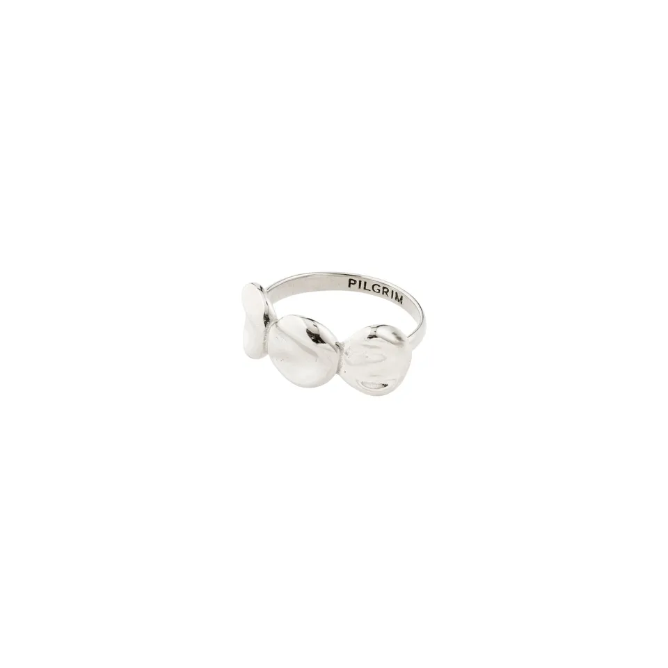 pilgrim-sparkle-ring-versilbert-verstellbar image 1