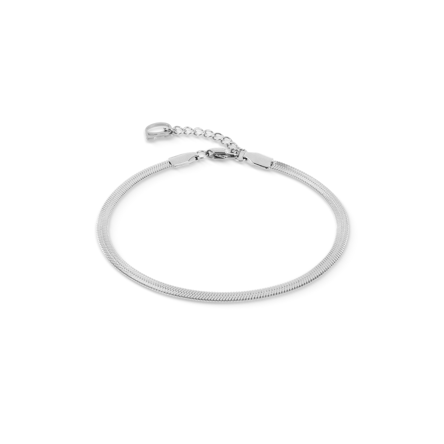coeur-de-lion-flaches-schlangenarmband-silber-17-5-cm image 1