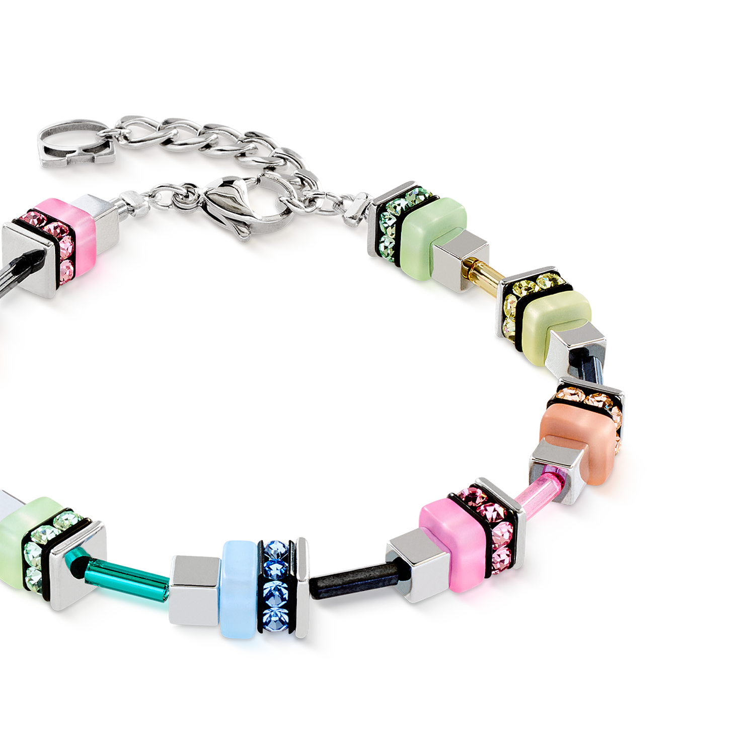 coeur-de-lion-armband-fresh-sorbet-cube-multicolor-geocube image 2