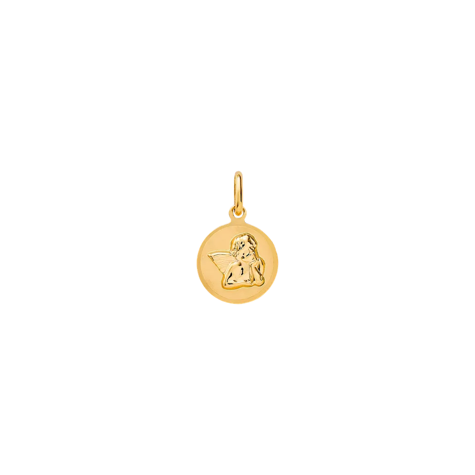 xenox-fine-schutzengel-anh-nger-585-gelbgold-2 image 1