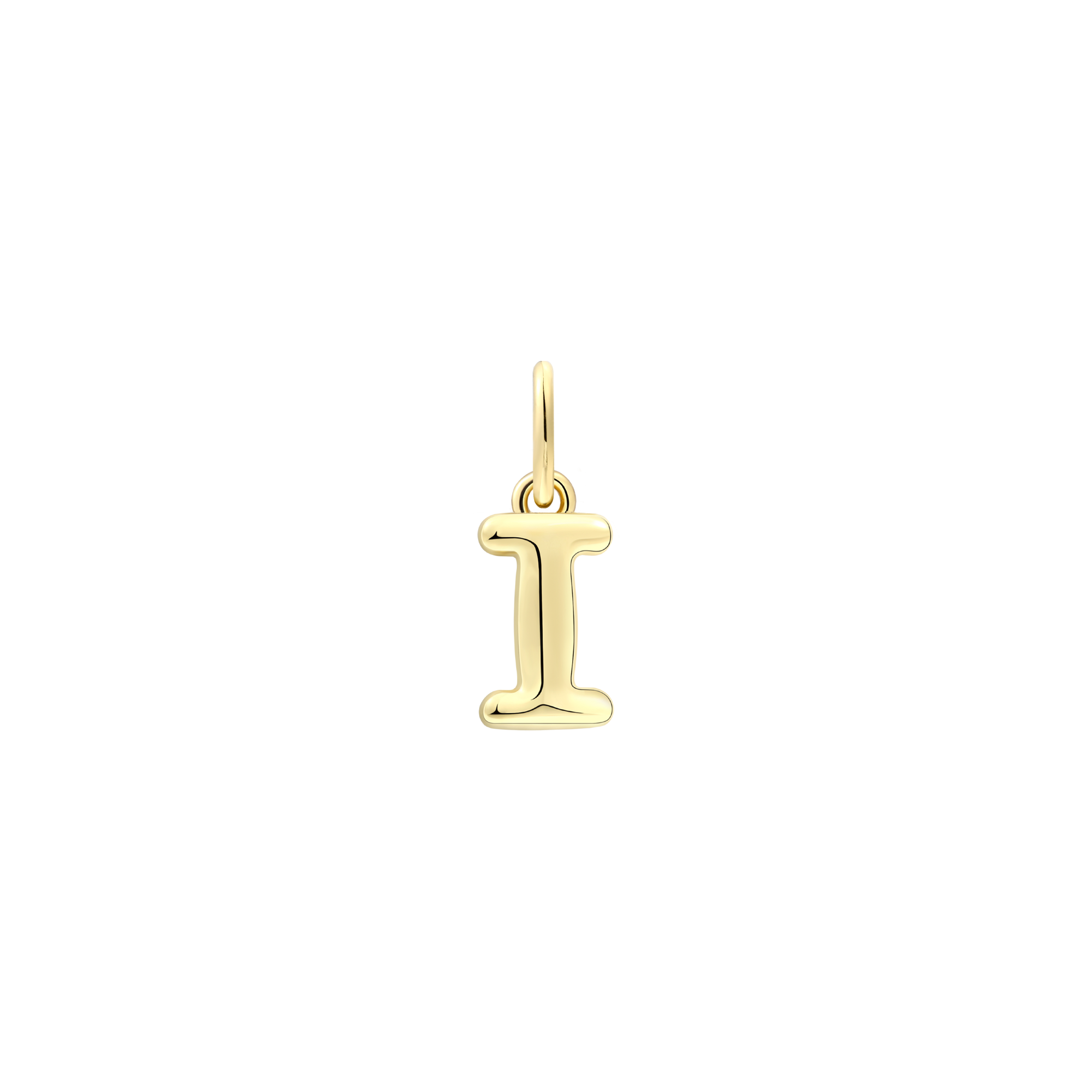 xenox-i-letter-bold-charm-925-sterlingsilber-18k-vergoldet image 1