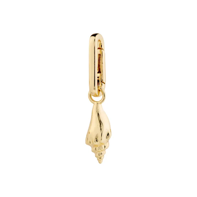 pilgrim-charm-muschel-anh-nger-vergoldet-conch image 1