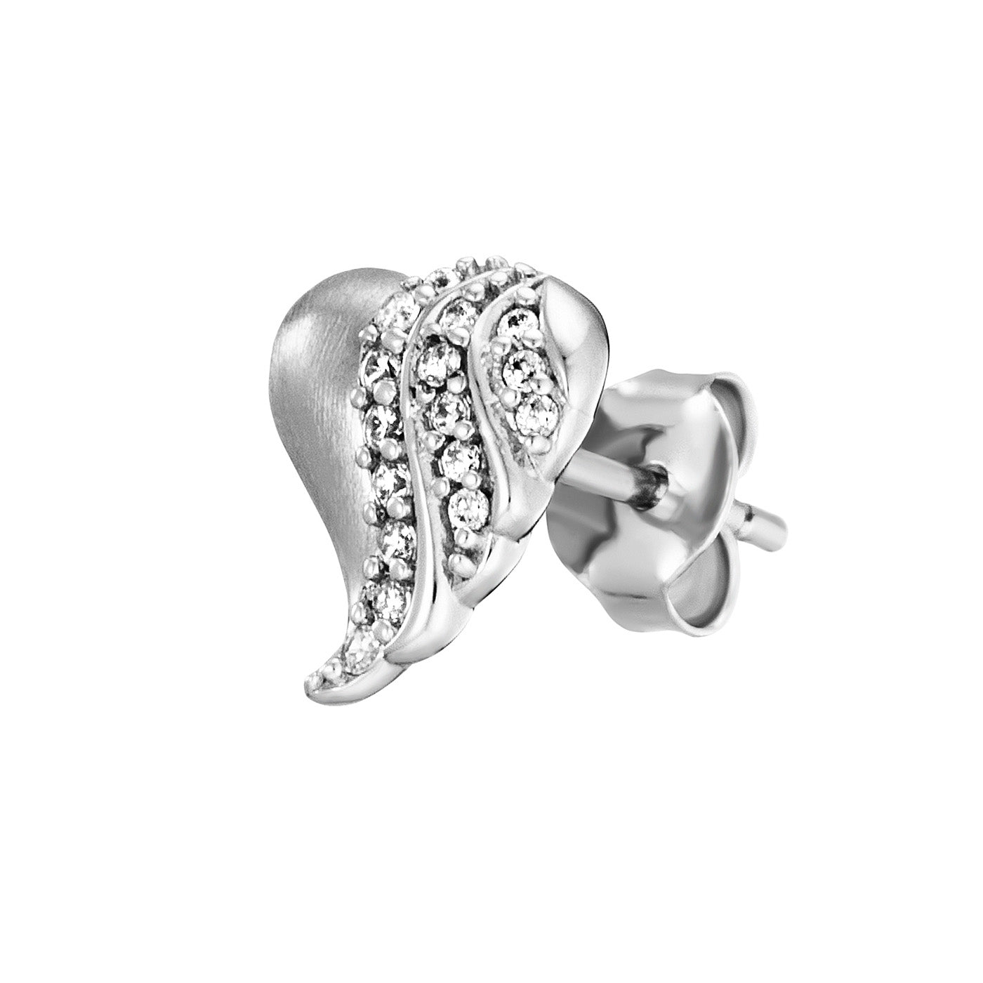julie-julsen-heart-ohrstecker-silber-rhodiniert-32-wei-e-zirkonia image 4