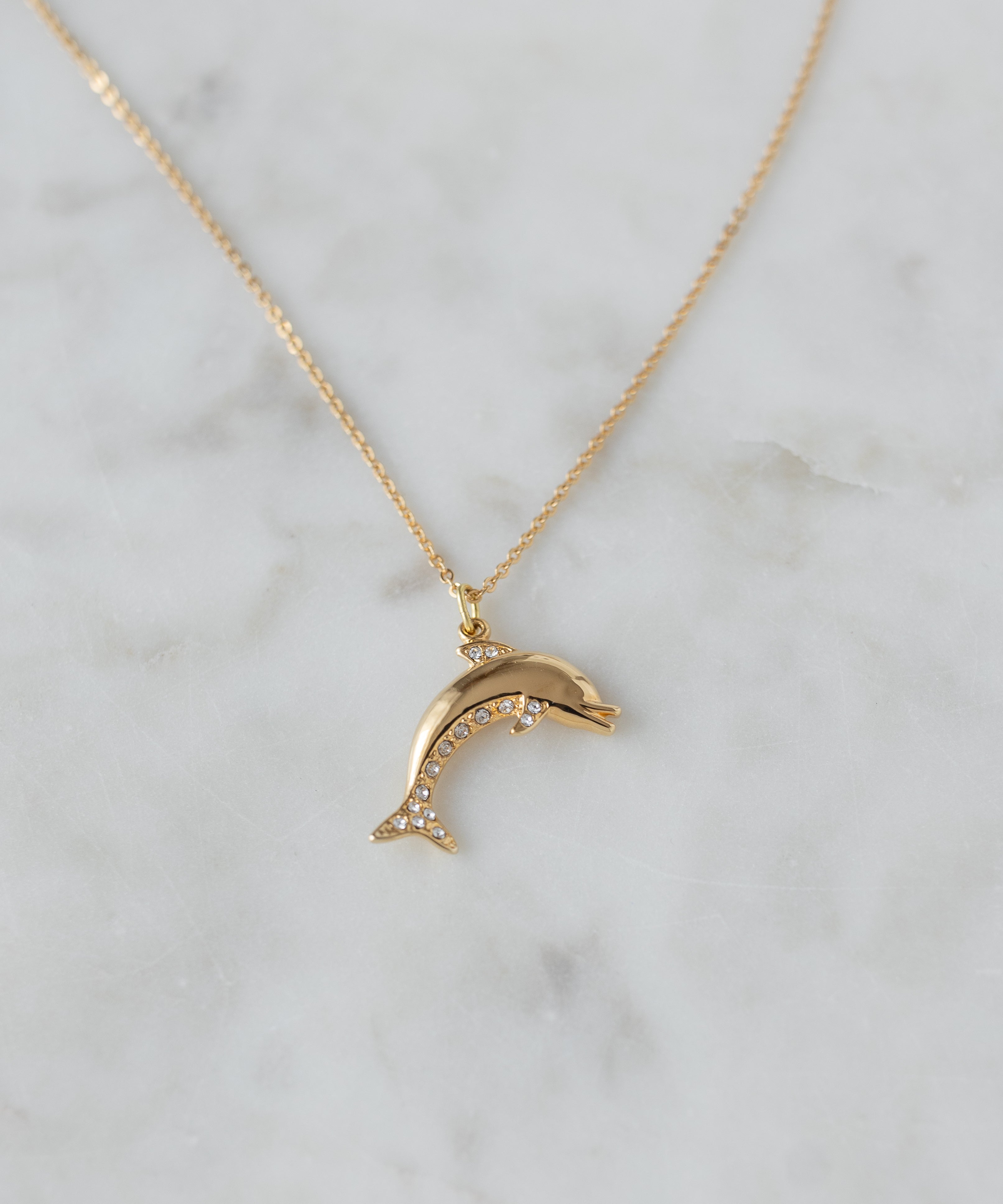 wald-berlin-pop-dolphin-halskette-50-cm-swarovski-delphin-vergoldet image 3