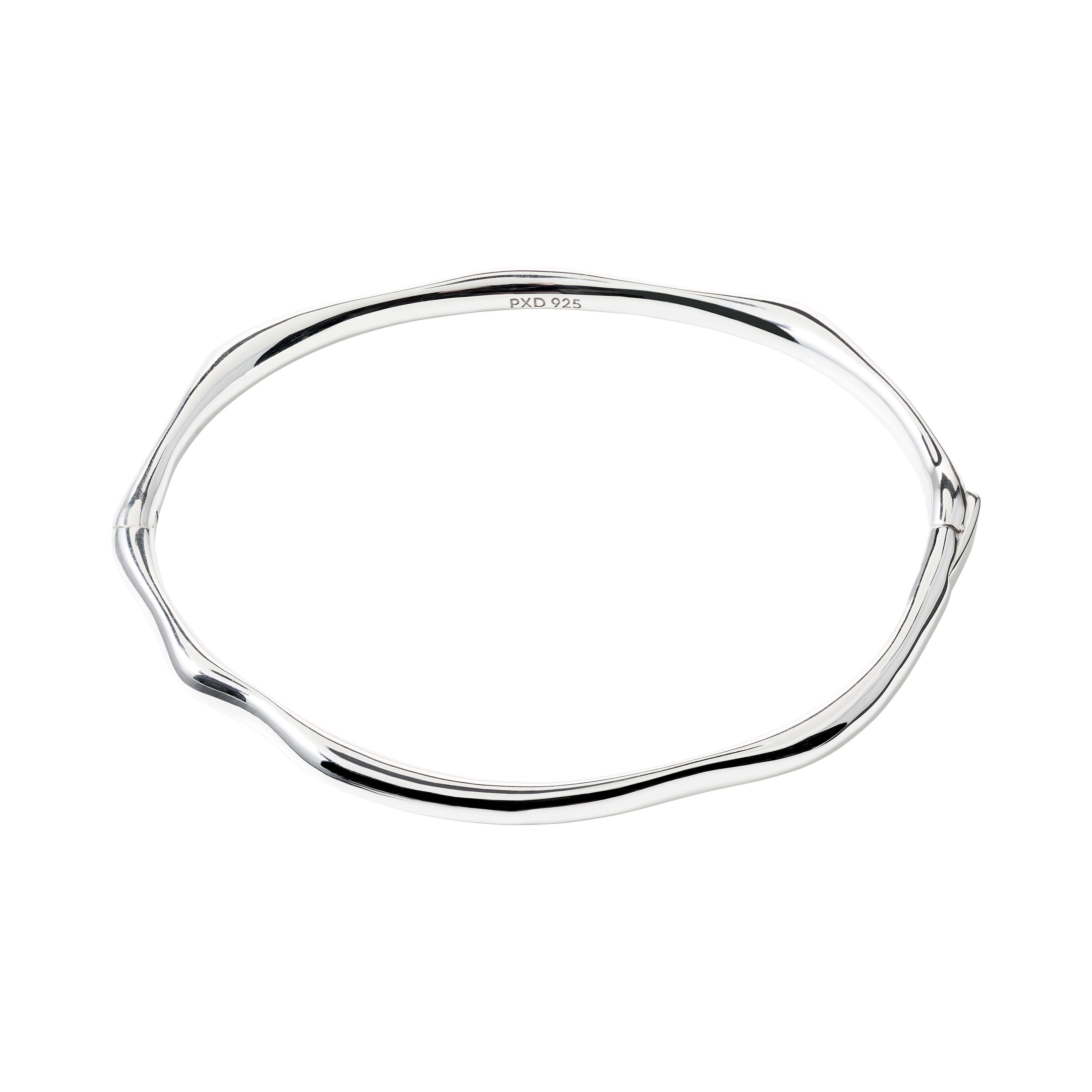 pilgrim-xdea-pave-bangle-armreif-aus-recyceltem-sterlingsilber-20-cm-mit-klickve image 1