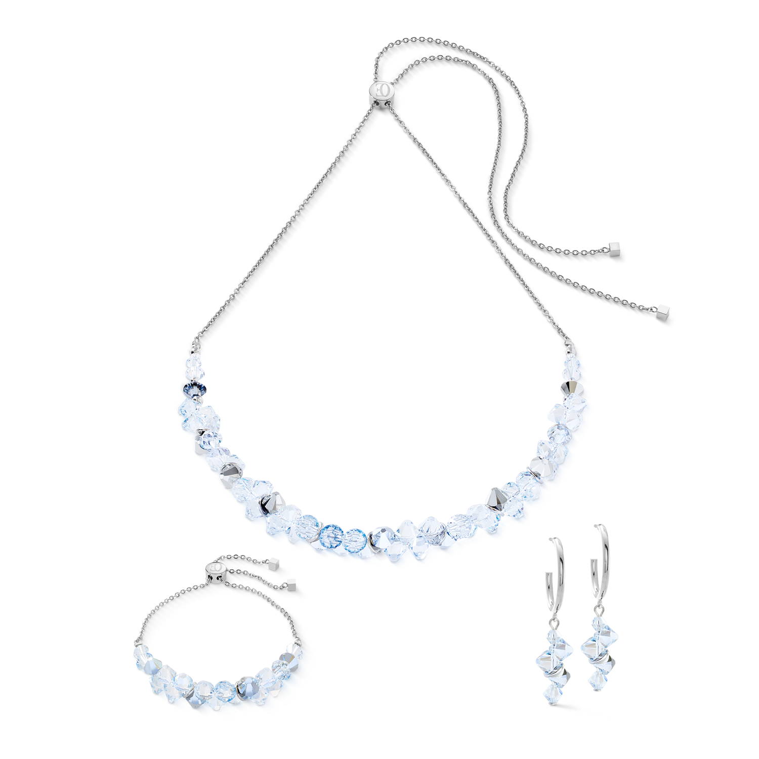 coeur-de-lion-dancing-crystals-halskette-silber-kristall image 3