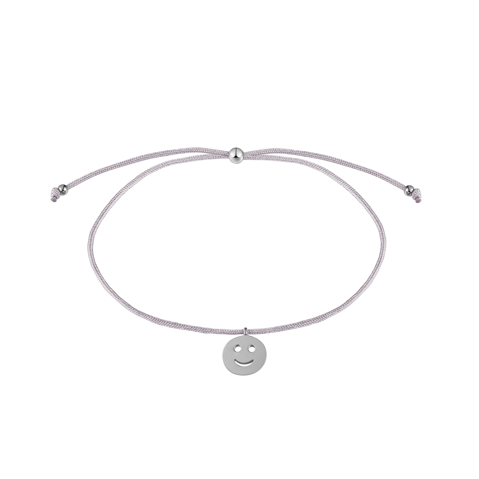xenox-happy-armband-925-sterlingsilber-rhodiniert-mit-smiley image 1