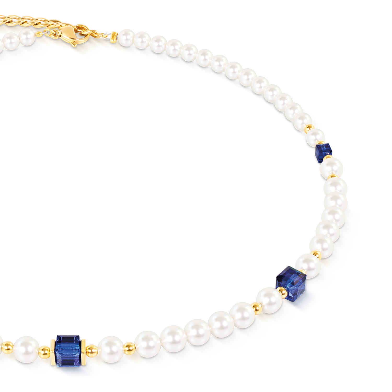 coeur-de-lion-cocktail-pearls-halskette-sapphire-42-6-cm image 2