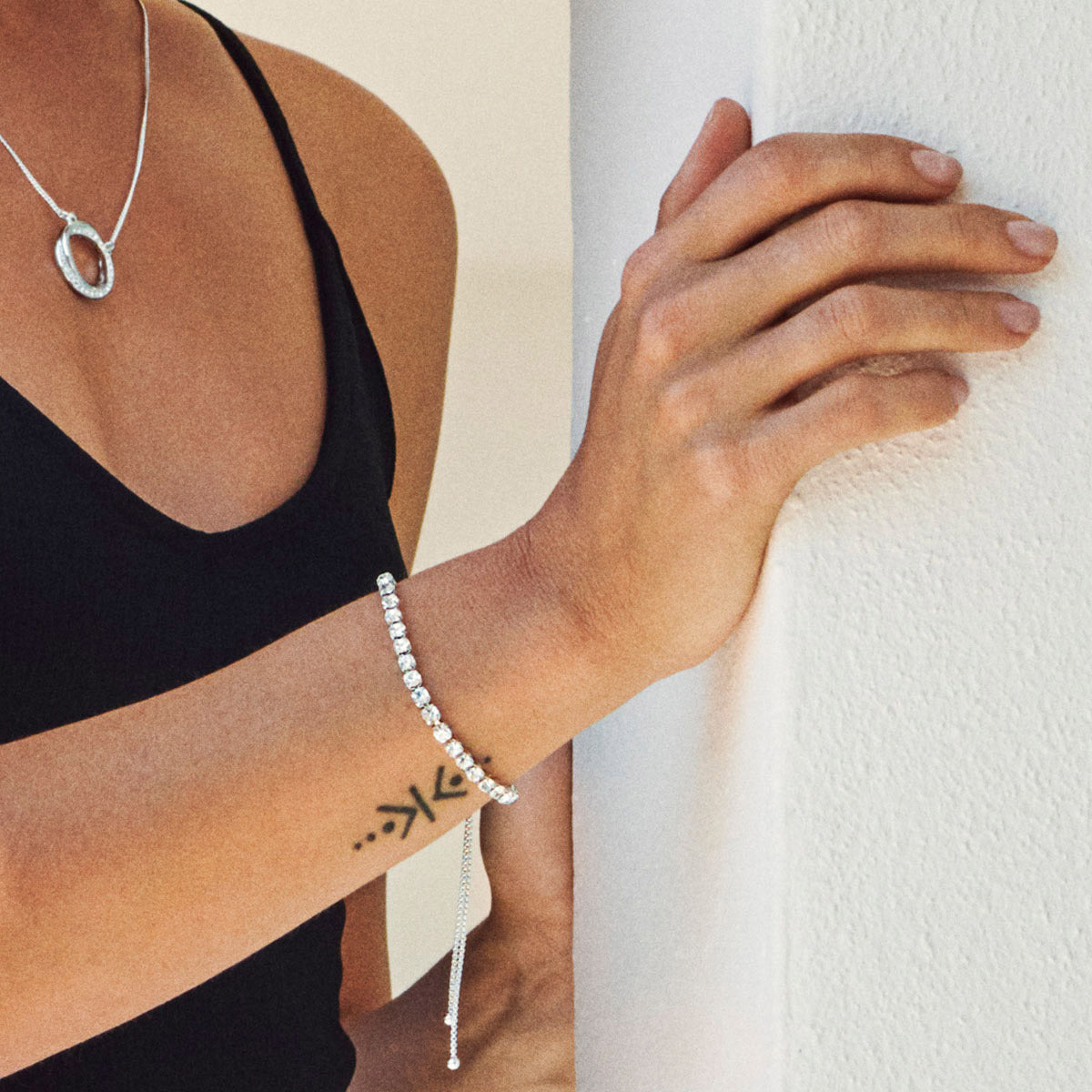 pilgrim-lucia-armband-versilbert-preciosa-kristalle image 2