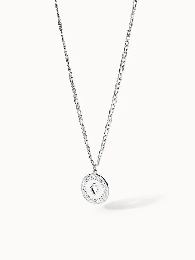 purelei-maverick-coin-kette-unisex-halskette-45-50-cm image 1