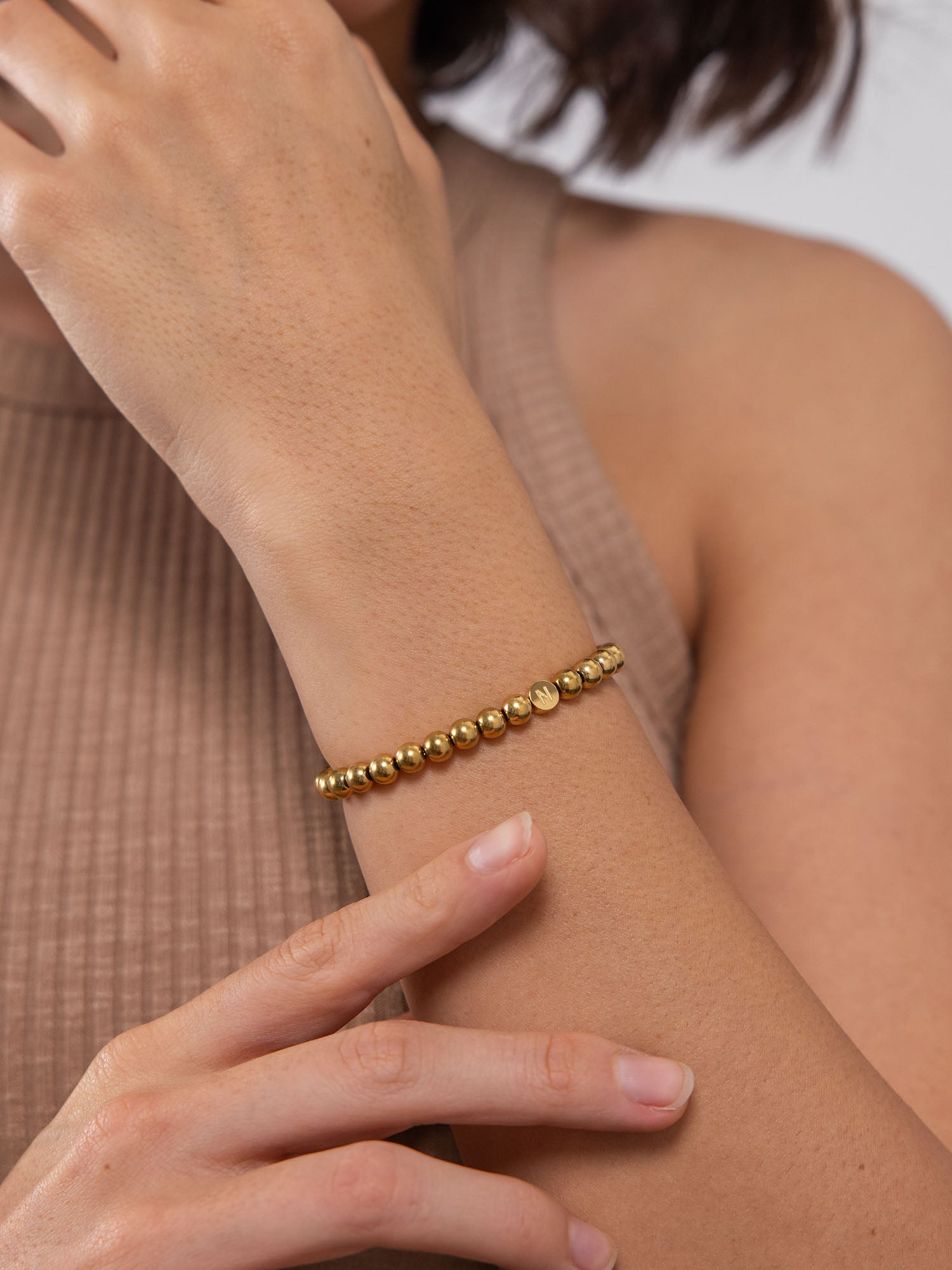 purelei-letter-n-armband-buchstaben-armband-flexibel image 2