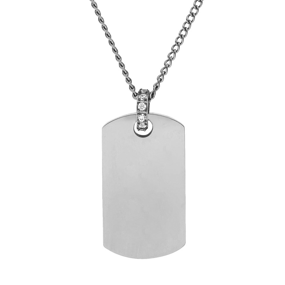 purelei-plate-charm-kette-50-55-cm-personalisierbar-mit-gravur-zirkonia image 4