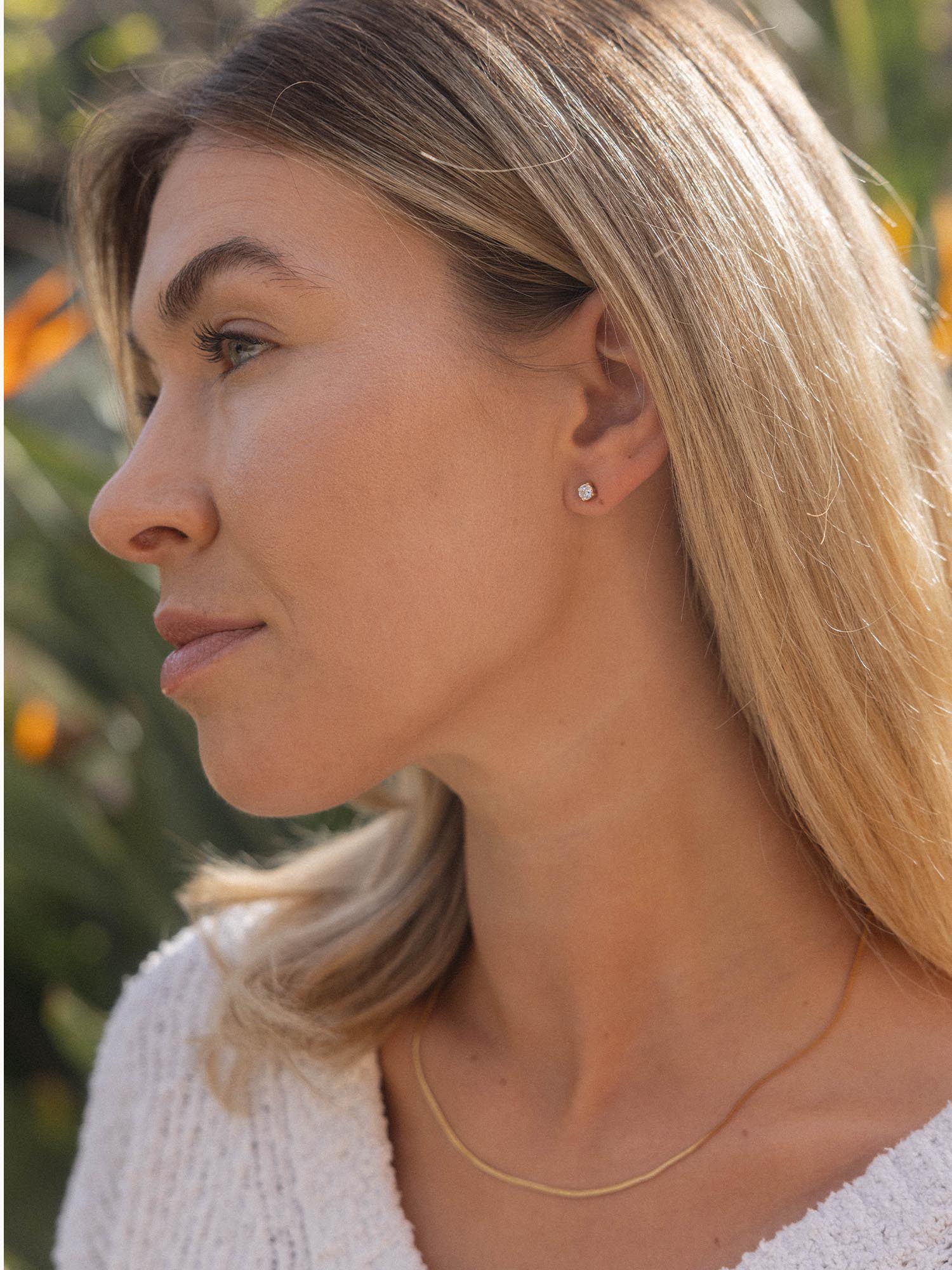 purelei-pristine-ohrringe-klein-ohrstecker-mit-zirkonia-4-mm-in-gold-silber-ros- image 3