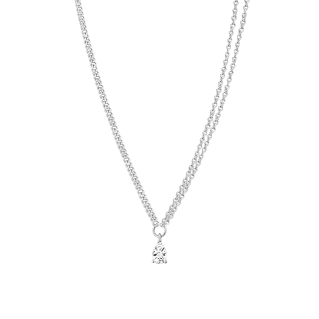 xenox-sundown-halskette-925-sterlingsilber-rhodiniert-zirkonia image 1