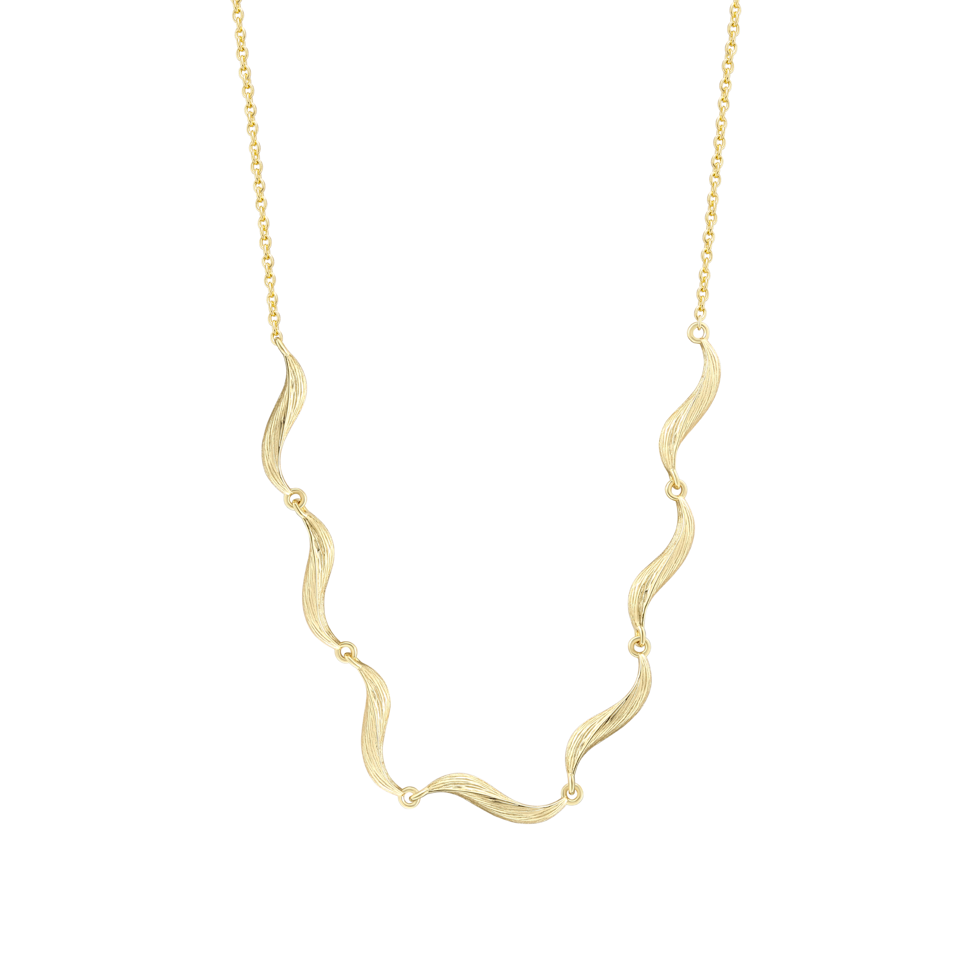 xenox-fiora-halskette-925-sterlingsilber-rhodiniert-blatt image 2