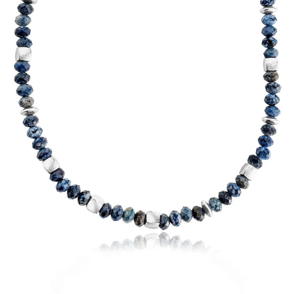 julie-julsen-loving-stones-kette-silber-mit-blauen-dumortierit-edelsteinen-50-5- image 1