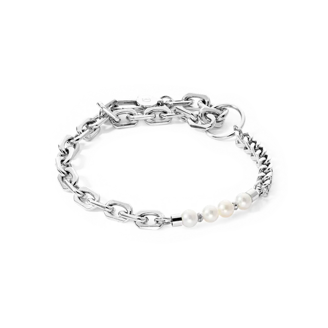 coeur-de-lion-shape-shifter-armband-s-wasserperlen-silber image 1