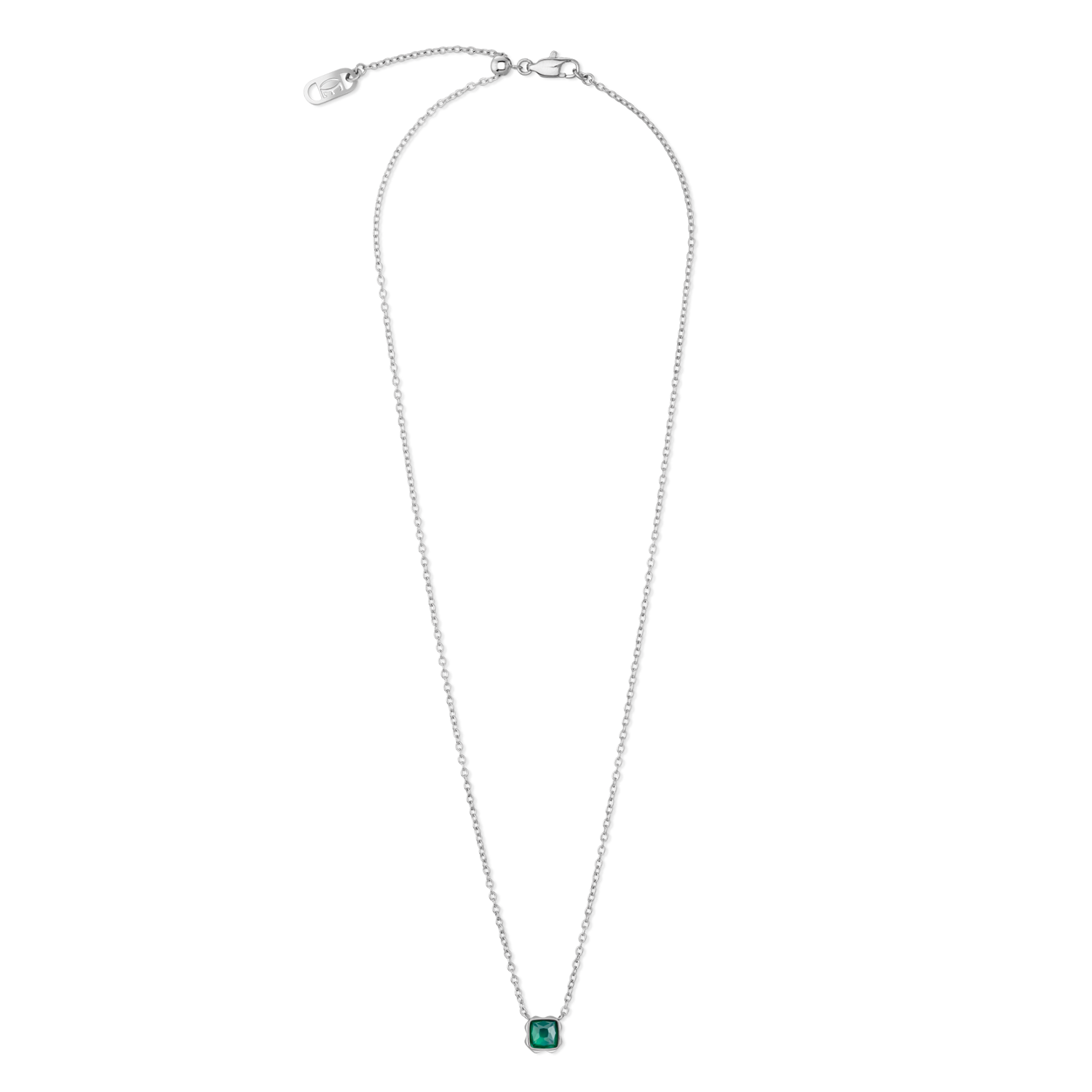 coeur-de-lion-birthstone-mai-halskette-gr-ner-achat-silber image 1