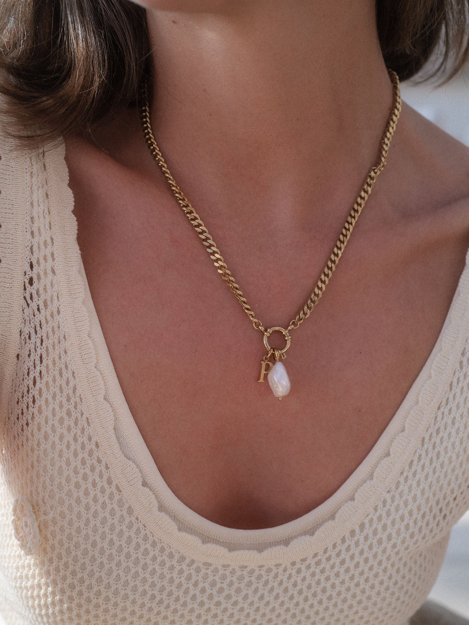 purelei-bold-charm-kette-panzerkette-50-55-cm image 2