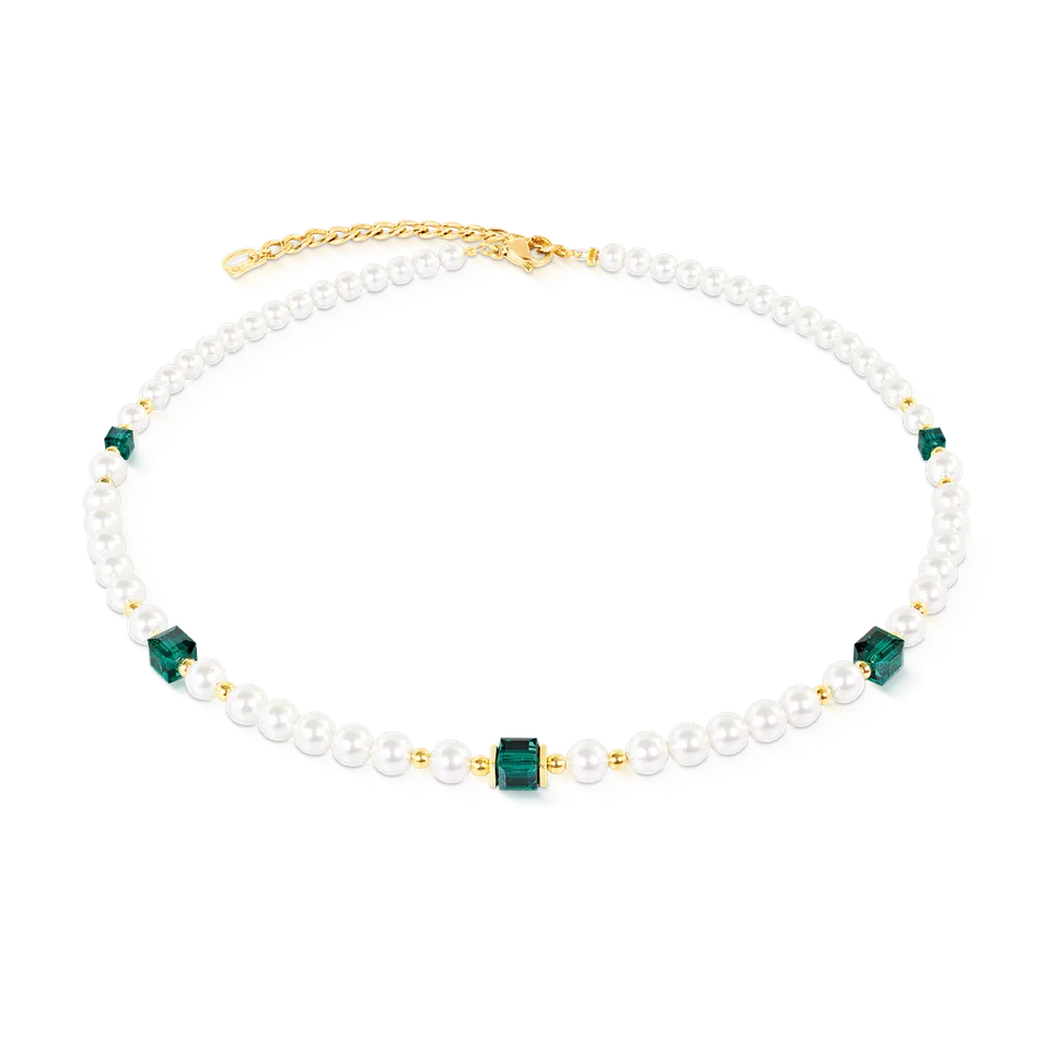 coeur-de-lion-cocktail-pearls-halskette-emerald-42cm-6cm image 1