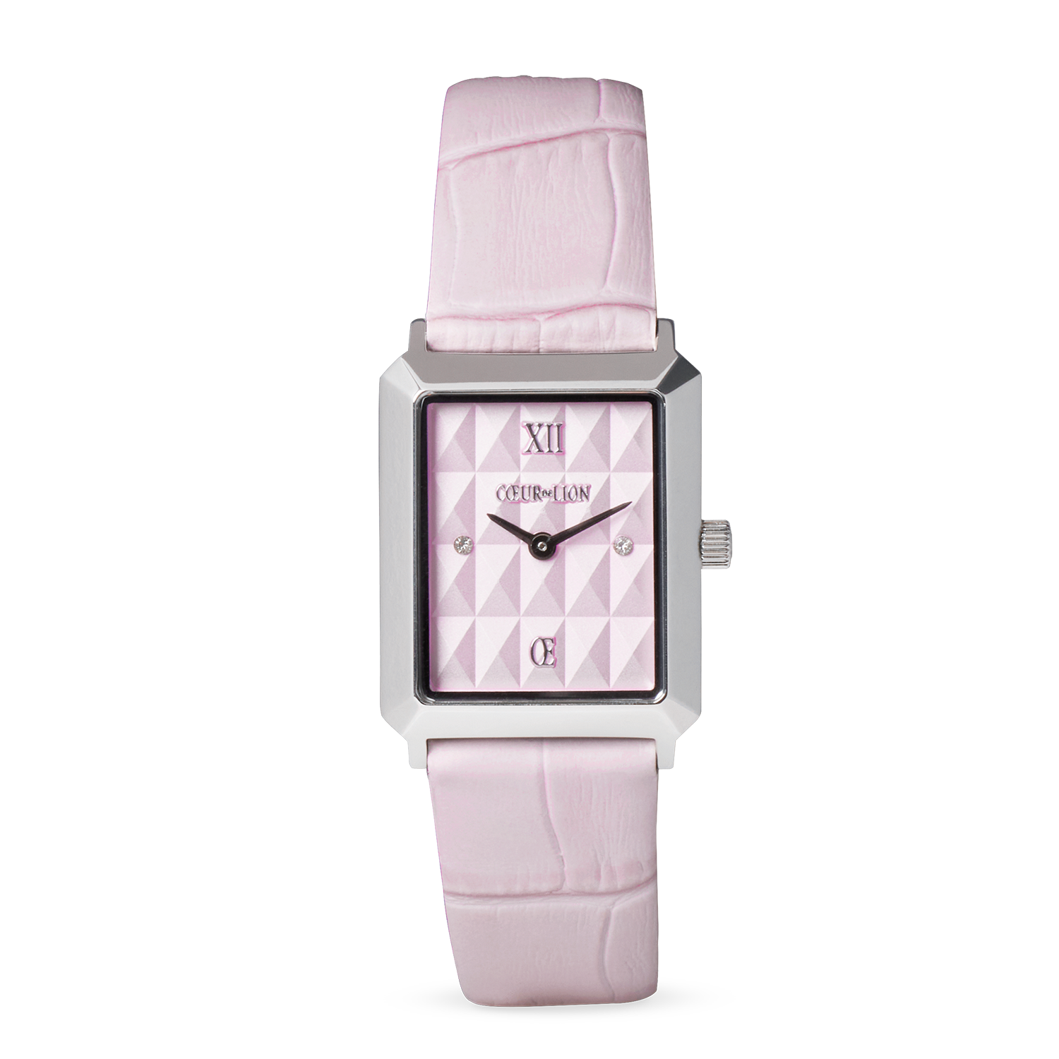 coeur-de-lion-geschenkset-iconic-spikes-uhr-ros-silber-geocube-precious-armband- image 3