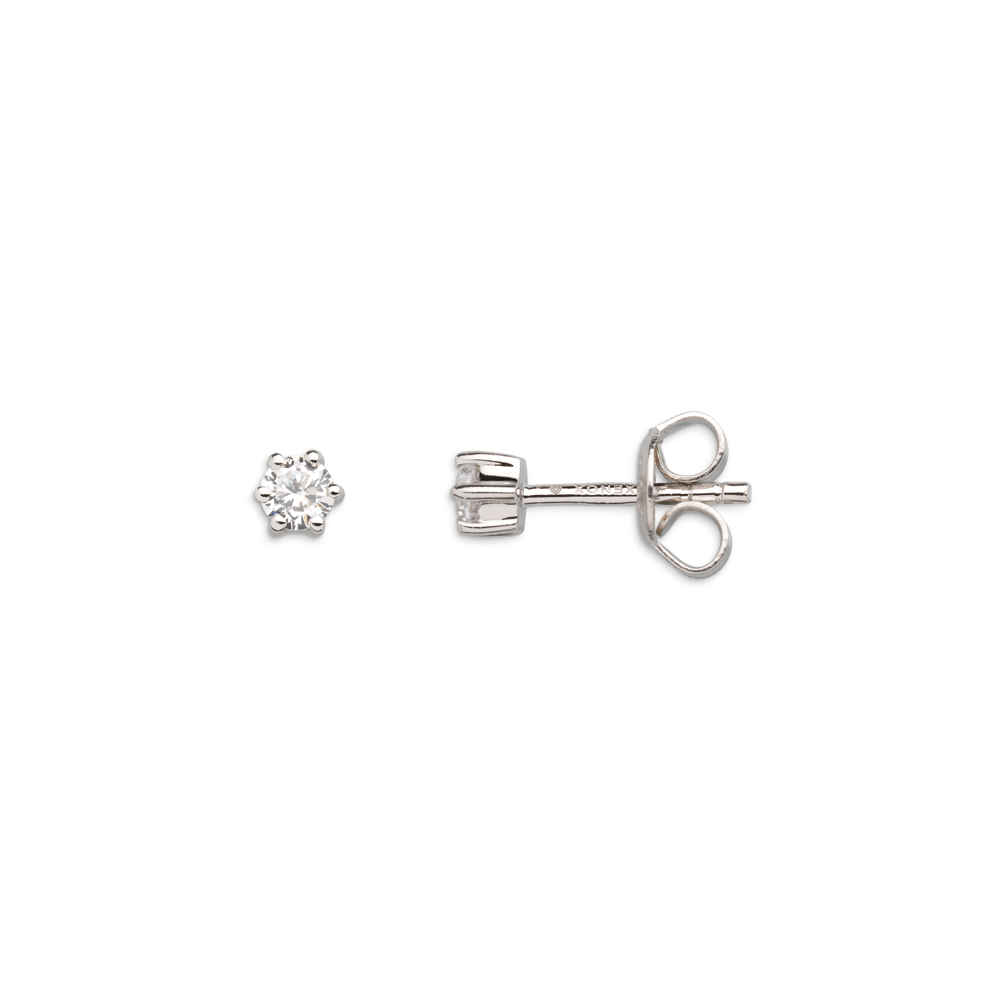 xenox-krappe-ohrringe-925-sterlingsilber-rhodiniert-mit-zirkonia-4 image 1