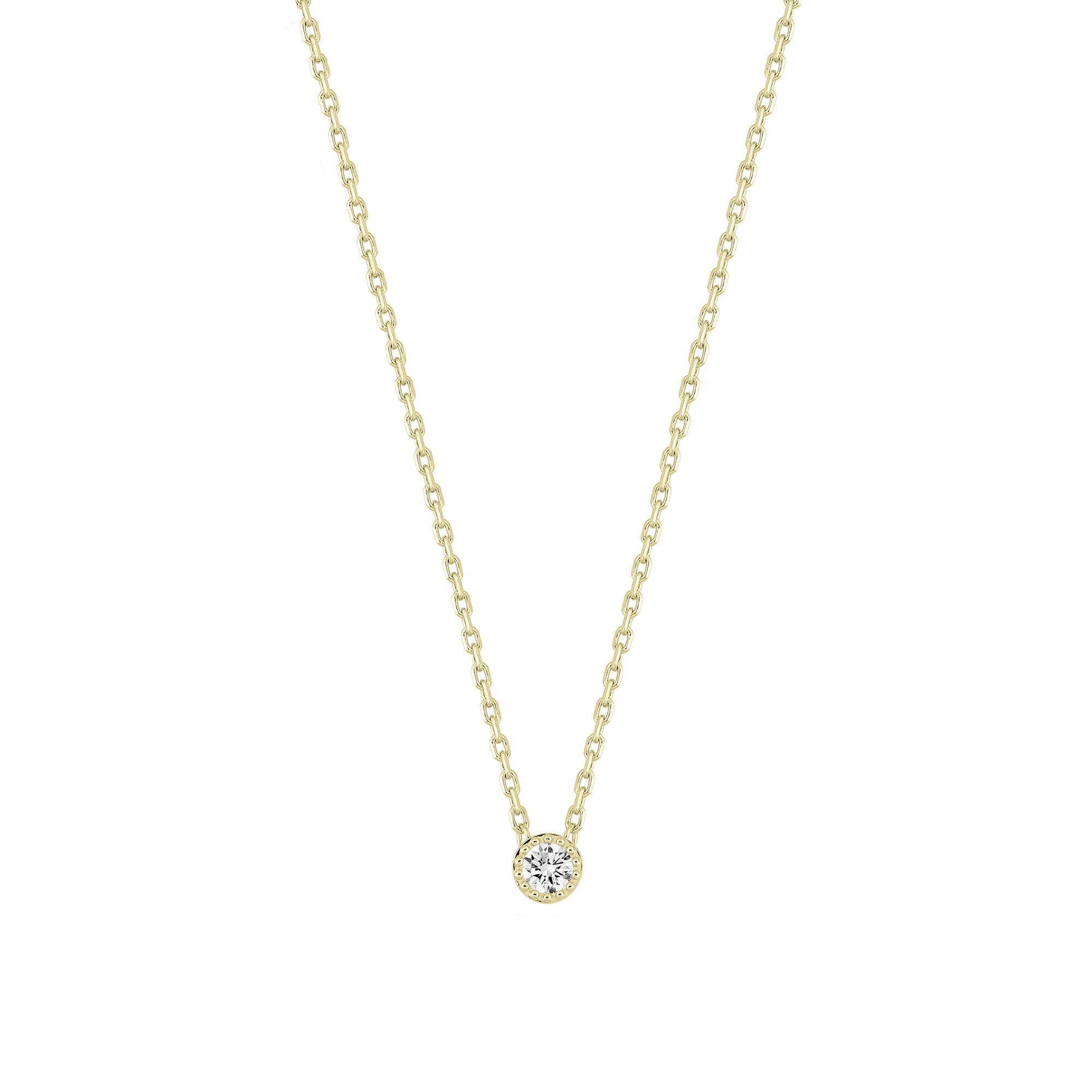 xenox-beaded-zarge-halskette-xl3006g-925-sterlingsilber-mit-lab-grown-diamonds image 1