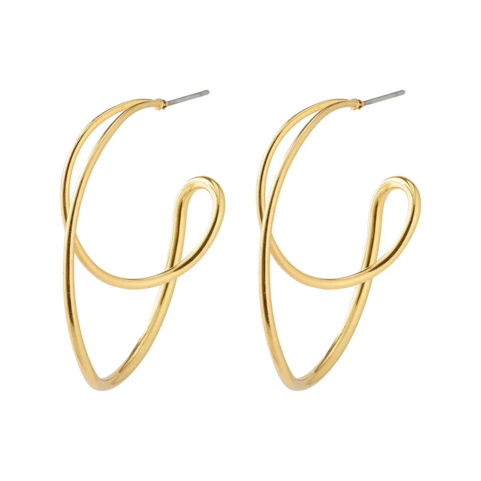 pilgrim-miller-statement-ohrringe-goldplattiert image 1